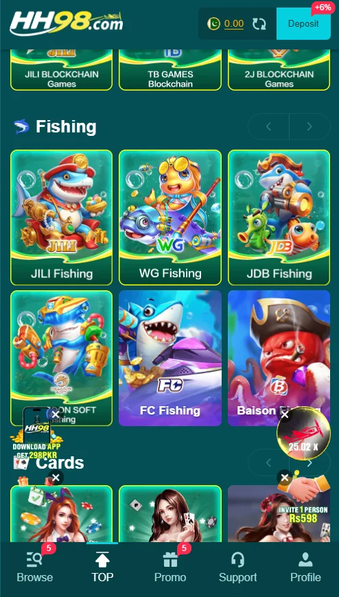 Fishing Games